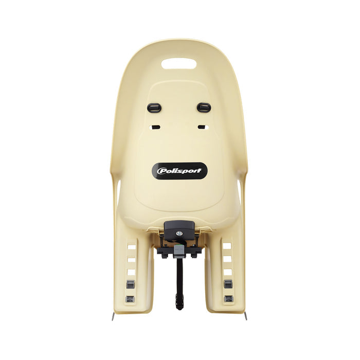 POLISPORT KOARI MIK - HD Child bike seat for MIK - HD Rack - yellow/grey - POLISPORT - Evelostore