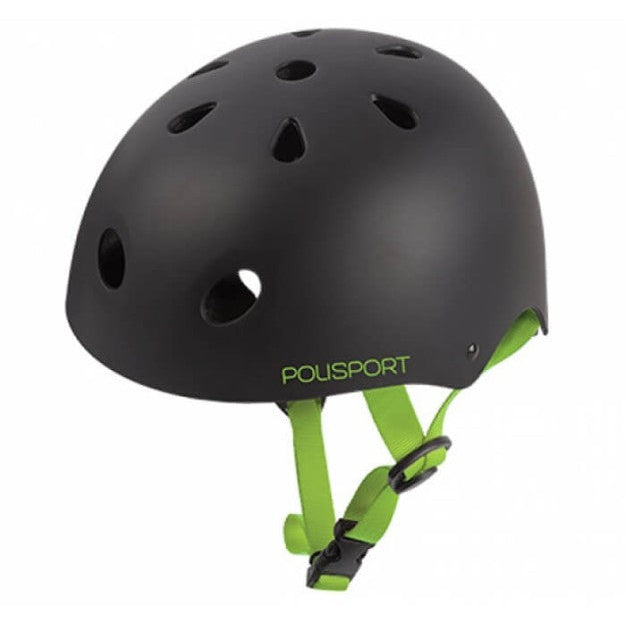 POLISPORT Urban Radical Graffiti helmet - black/green