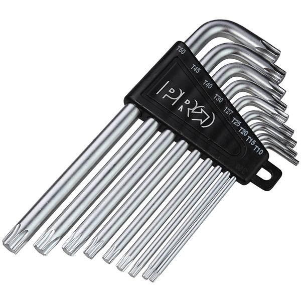 PRO Torx Key Set T10–T50 - 8 Piece tool set