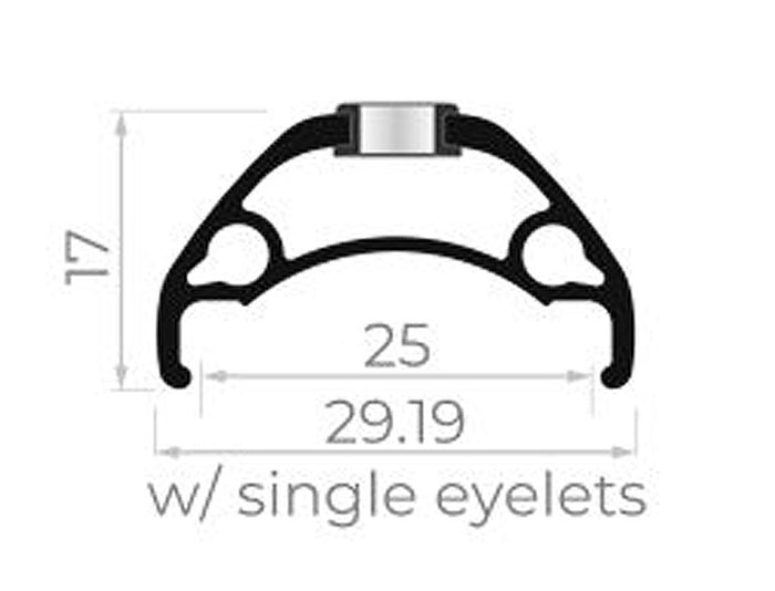 RODI TRYP 25 front wheel 29 - RODI - Evelostore