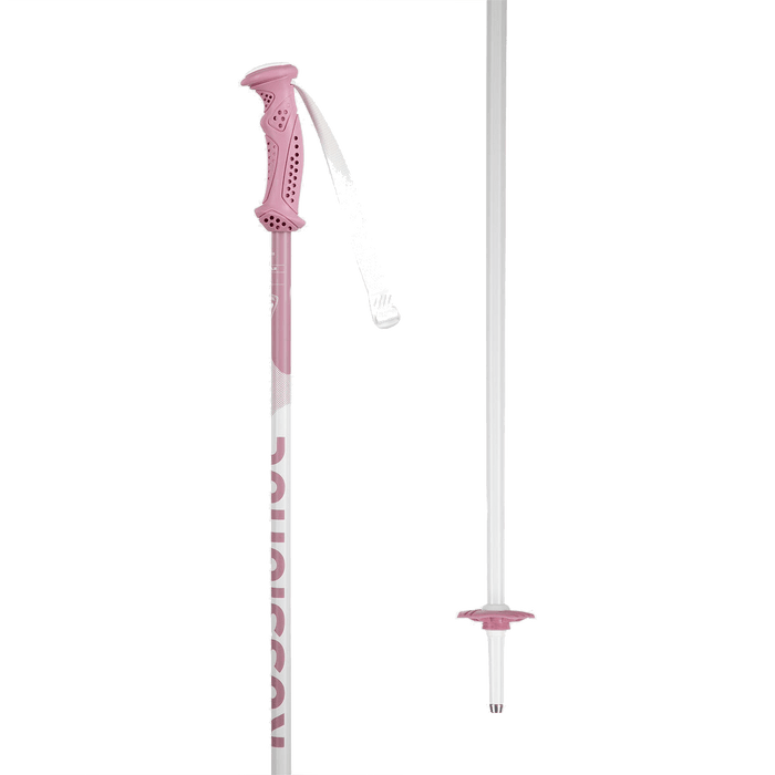 ROSSIGNOL KID'S ALL MOUNTAIN POLES ELECTRA JUNIOR - pink/white - ROSSIGNOL - Evelostore