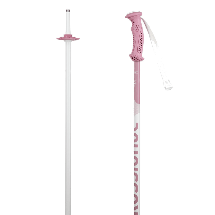 ROSSIGNOL KID'S ALL MOUNTAIN POLES ELECTRA JUNIOR - pink/white - ROSSIGNOL - Evelostore