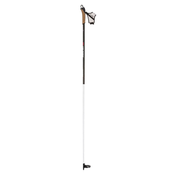 ROSSIGNOL UNISEX TOURING NORDIC POLES FT - 600 CORK cross country skiing poles - black/white - ROSSIGNOL - Evelostore