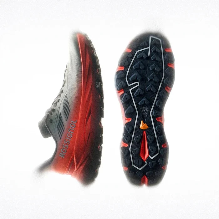 ROSSIGNOL VERCORS trail running shoes - neon red