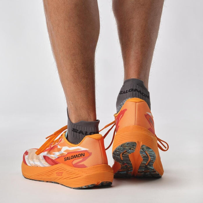 SALOMON AERO VOLT running shoes - orange/red - SALOMON - Evelostore