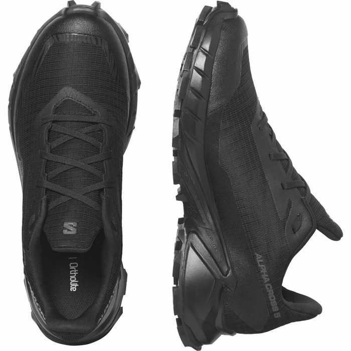 SALOMON ALPHACROSS 5 GTX W trail running shoes - black