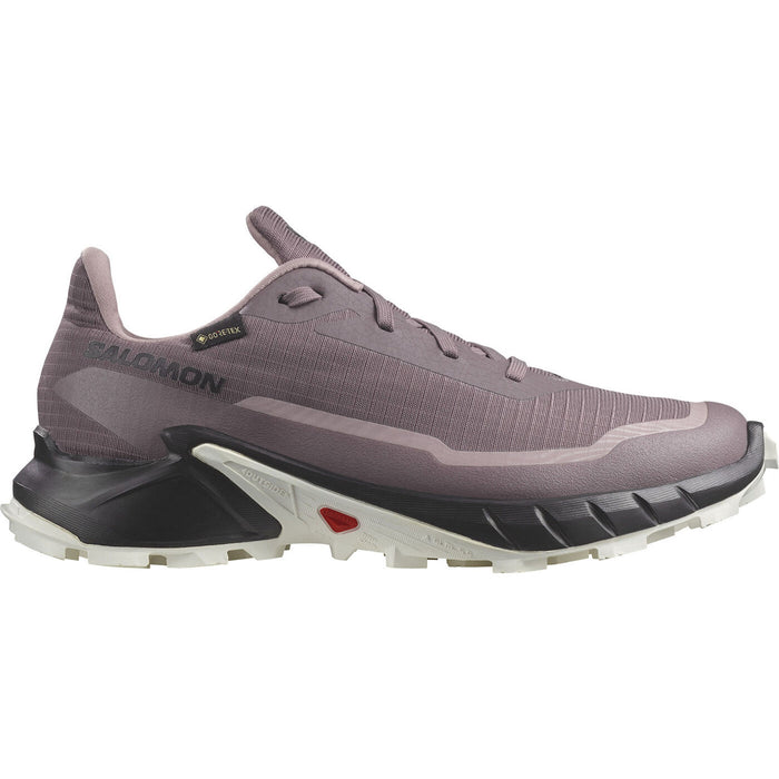SALOMON ALPHACROSS 5 GTX W trail running shoes - violet/white/black