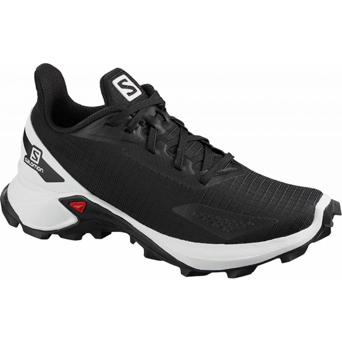SALOMON ALPHACROSS BLAST J trail running shoes - black/white