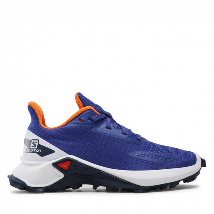 SALOMON ALPHACROSS BLAST J trail running shoes - blue