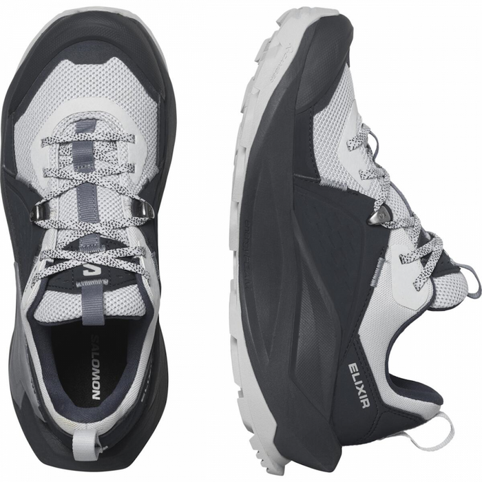 SALOMON ELIXIR GTX W hiking footwear - dark blue/white/black