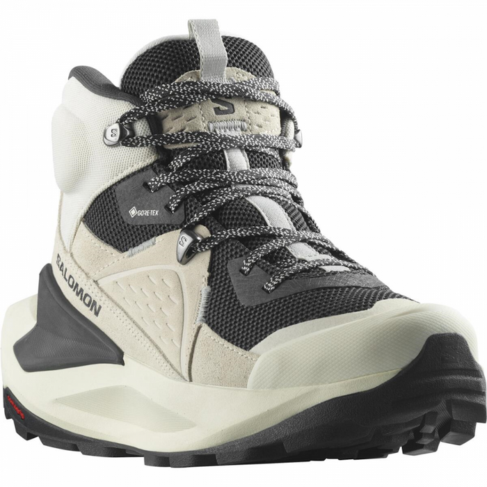 SALOMON ELIXIR MID GTX W hiking footwear - white/black