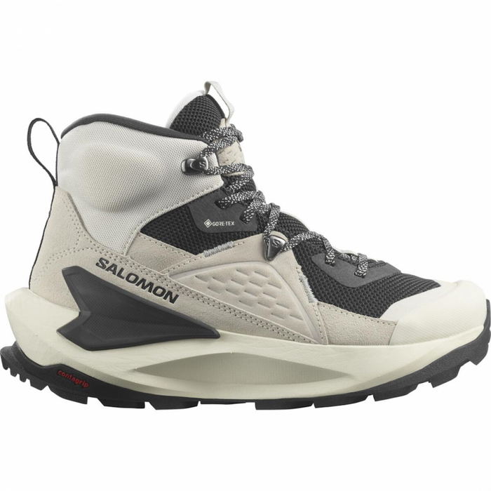 SALOMON ELIXIR MID GTX W hiking footwear - white/black