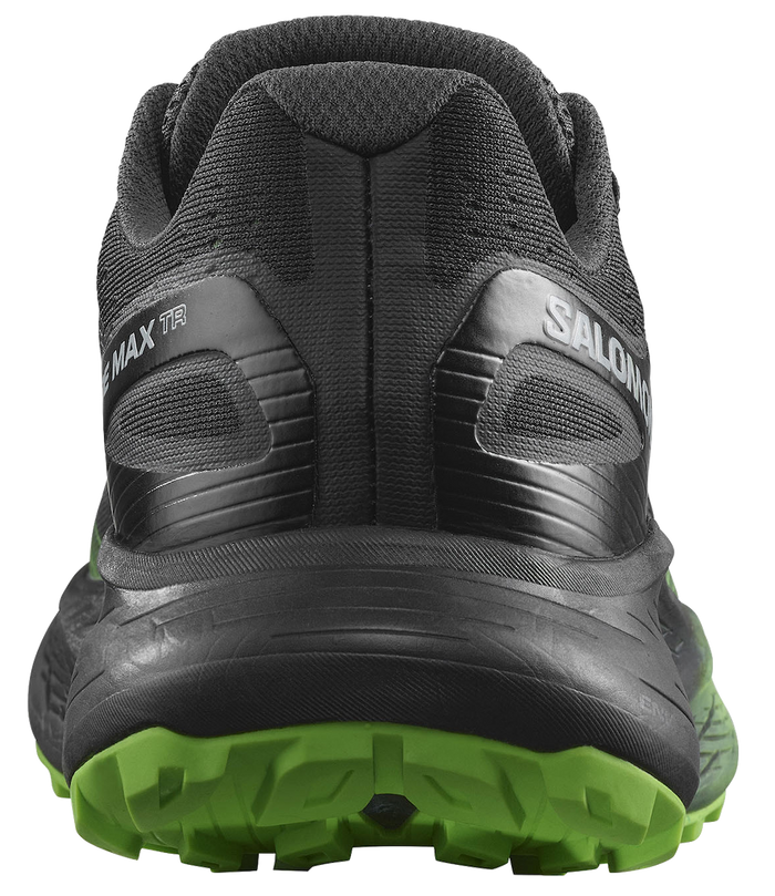 SALOMON GLIDE MAX TR trail running shoes - black/green