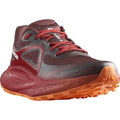 SALOMON GLIDE MAX TR trail running shoes - brown/red/orange