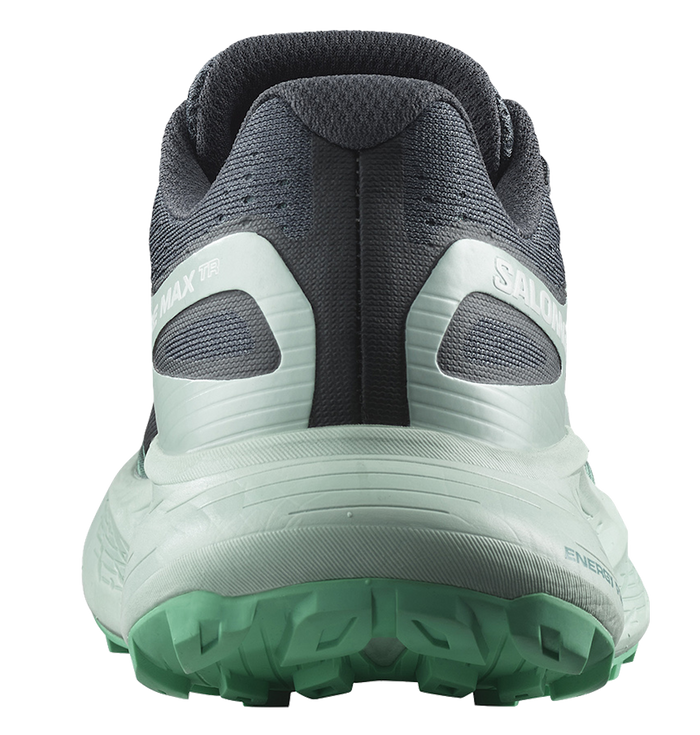 SALOMON GLIDE MAX TR W trail running shoes - grey/light green