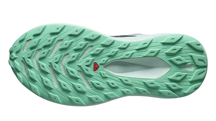 SALOMON GLIDE MAX TR W trail running shoes - grey/light green