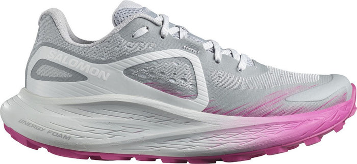 SALOMON GLIDE MAX TR W trail running shoes - grey/pink