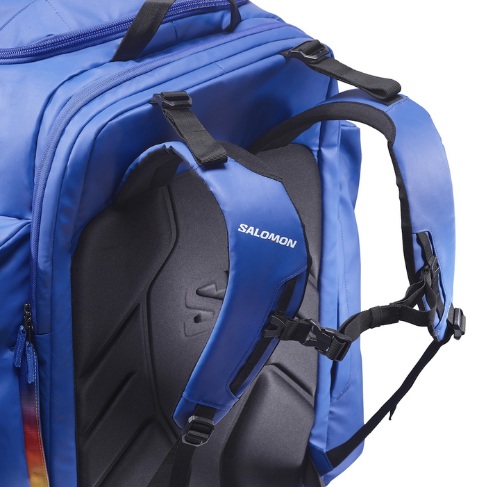 SALOMON GO TO SNOW ALP 90L equipment bag - race blue