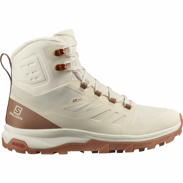 SALOMON OUTBLAST TS CS WP W hiking footwear - white/brown