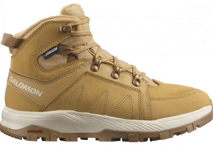 SALOMON OUTCHILL TS CSWP W winter shoes - light brown/white