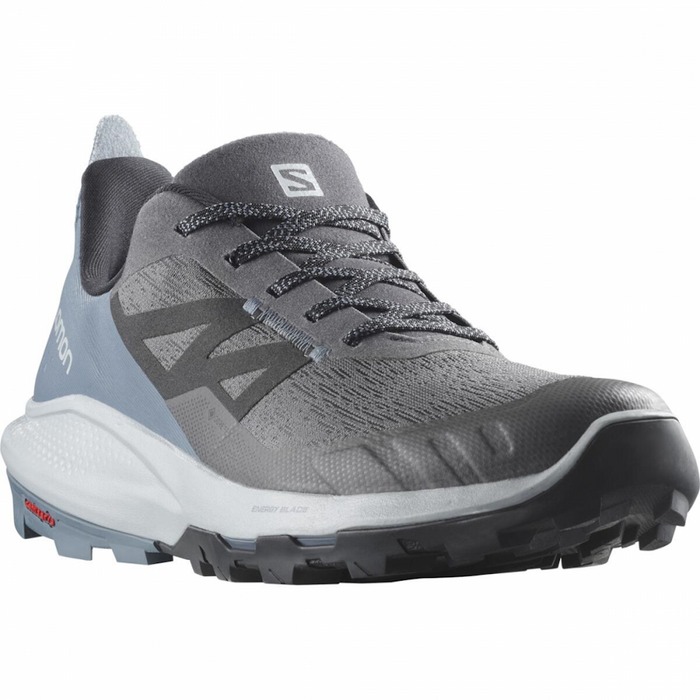 SALOMON OUTPULSE GTX trail running shoes - grey/blue
