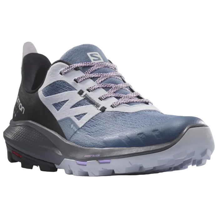 SALOMON OUTPULSE GTX W trail running shoes - light blue/grey/black