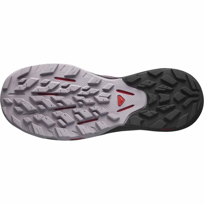 SALOMON OUTPULSE GTX W trail running shoes - violet/black/red