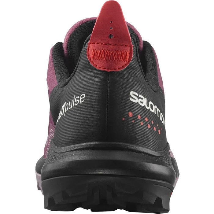 SALOMON OUTPULSE GTX W trail running shoes - violet/black/red