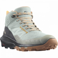 SALOMON OUTPULSE MID GTX W trail running shoes - light blue/grey/black