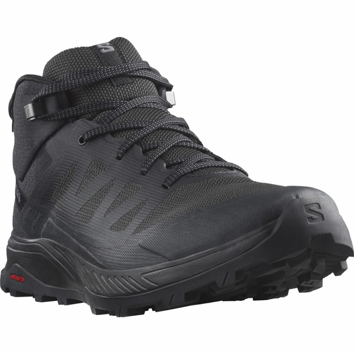 SALOMON OUTRISE MID GTX trail running shoes - black