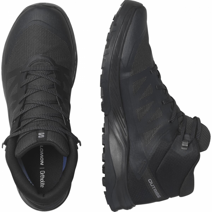 SALOMON OUTRISE MID GTX trail running shoes - black