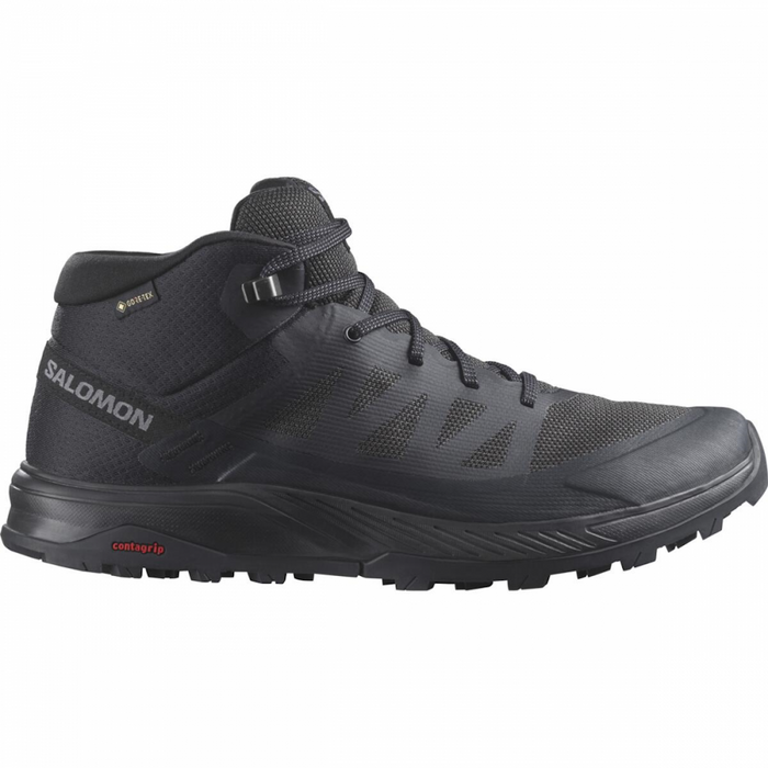 SALOMON OUTRISE MID GTX trail running shoes - black