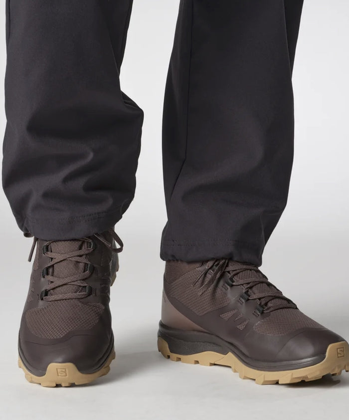 SALOMON OUTSNAP CS WP W winter shoes - black coffee - SALOMON - Evelostore