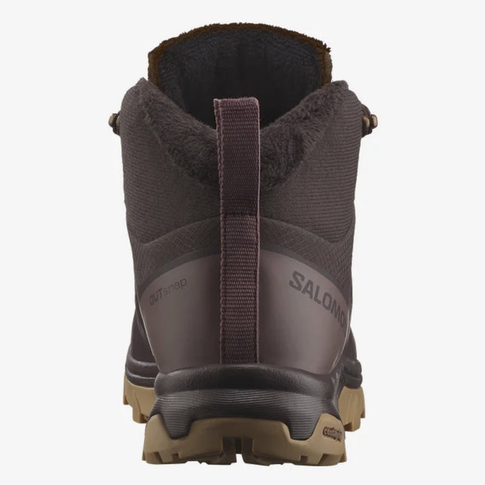 SALOMON OUTSNAP CS WP W winter shoes - black coffee - SALOMON - Evelostore