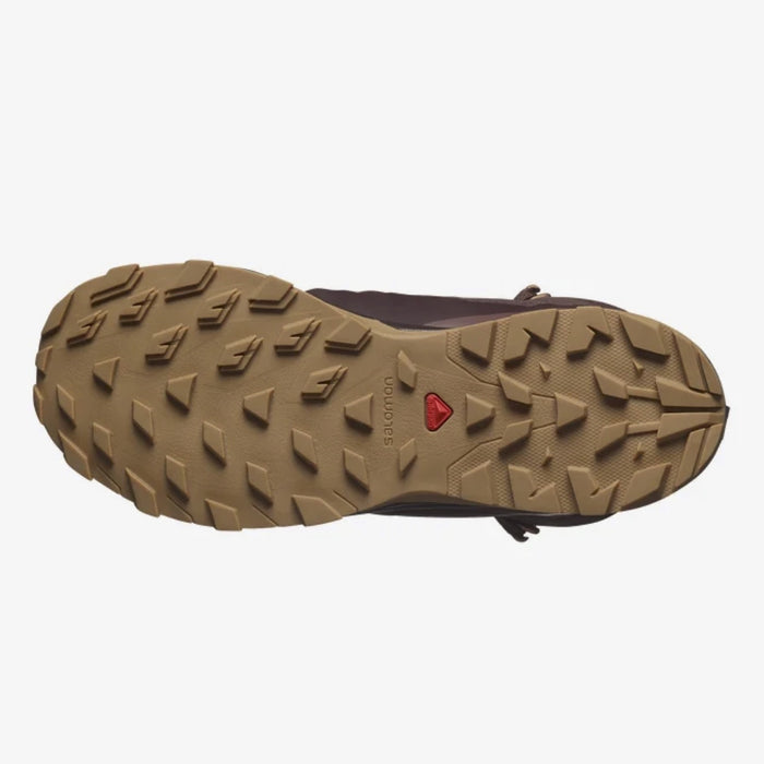 SALOMON OUTSNAP CS WP W winter shoes - black coffee - SALOMON - Evelostore