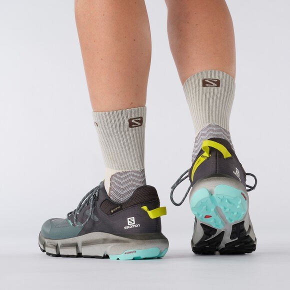 SALOMON PREDICT HIKE GTX W hiking footwear - grey blue - SALOMON - Evelostore