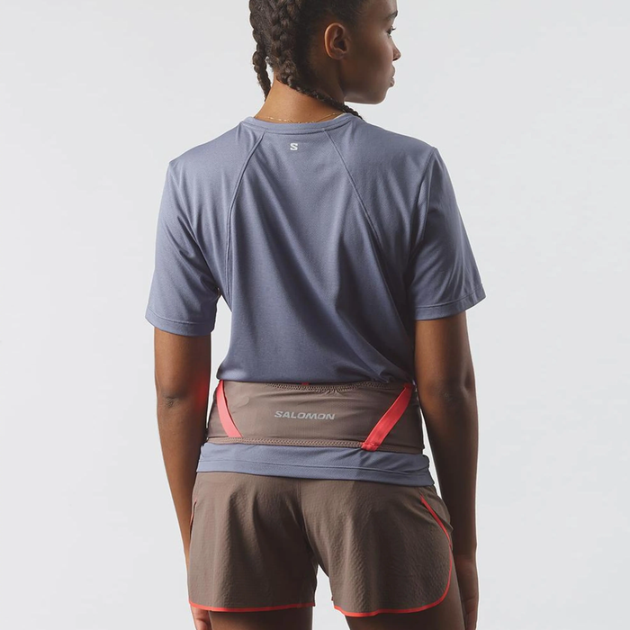 SALOMON Pulse Belt running bag - brown/pink