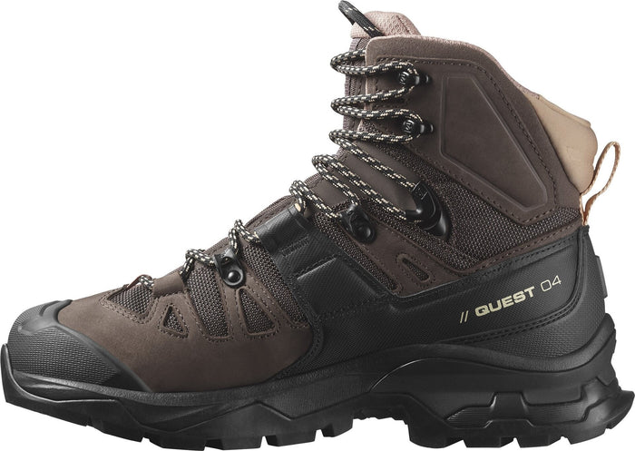 SALOMON QUEST 4 GORE - TEX W hiking boots - black/brown - SALOMON - Evelostore