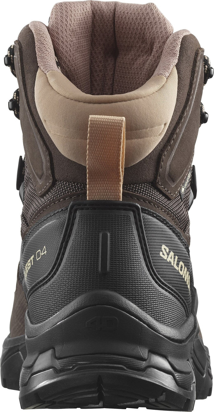 SALOMON QUEST 4 GORE - TEX W hiking boots - black/brown - SALOMON - Evelostore