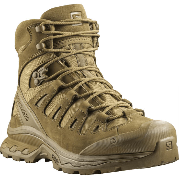 SALOMON QUEST 4D FORCES 2 COYOTE tactical footwear - brown - SALOMON - Evelostore