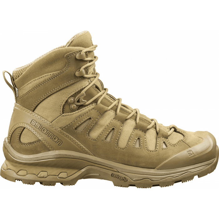 SALOMON QUEST 4D FORCES 2 COYOTE tactical footwear - brown - SALOMON - Evelostore