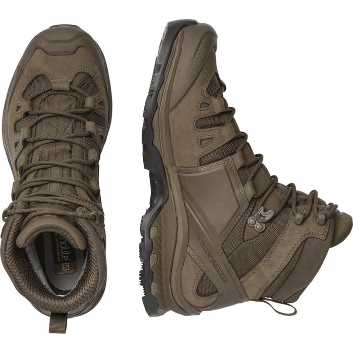 SALOMON QUEST 4D FORCES 2 EN tactical footwear - earth brown - SALOMON - Evelostore