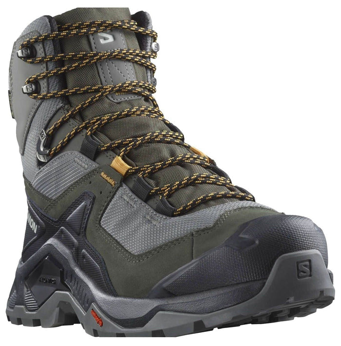 SALOMON QUEST ELEMENT GTX hiking footwear - grey green - SALOMON - Evelostore