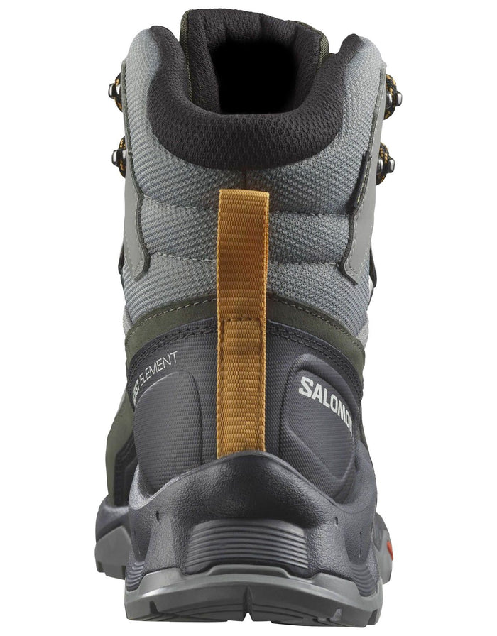SALOMON QUEST ELEMENT GTX hiking footwear - grey green - SALOMON - Evelostore