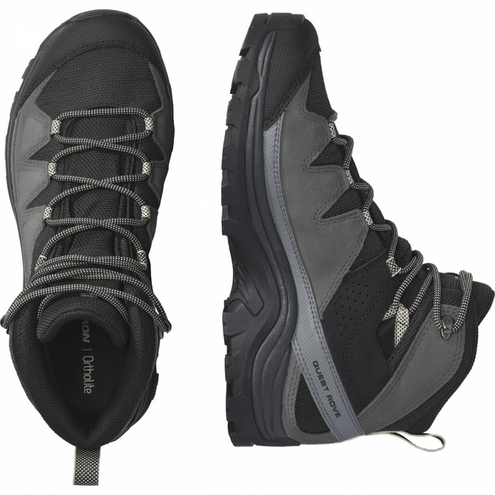 SALOMON QUEST ROVE GTX W hiking footwear - grey/black