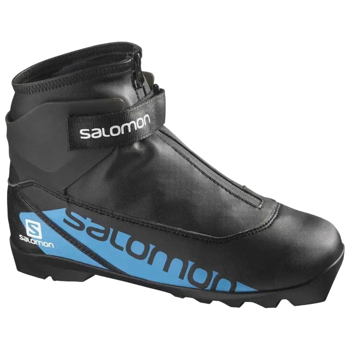 SALOMON R/COMBI JUNIOR PL combi nordic boots - black/blue - SALOMON - Evelostore