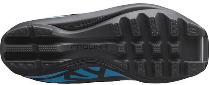 SALOMON R/COMBI JUNIOR PL combi nordic boots - black/blue - SALOMON - Evelostore