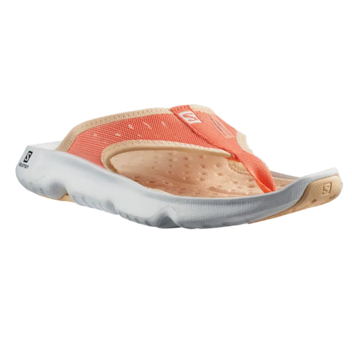 SALOMON REELAX BREAK 5.0 W hiking sandals - peach/white