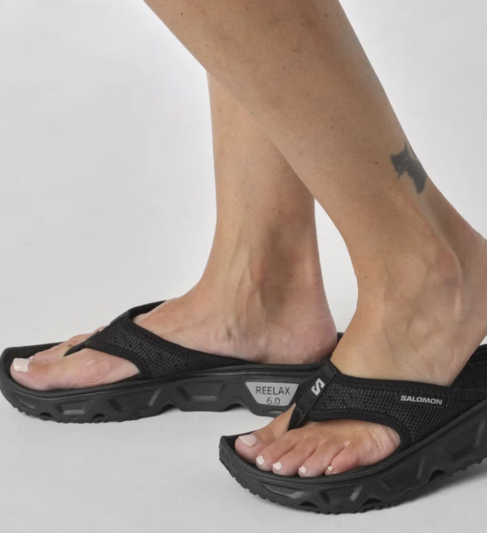 SALOMON REELAX BREAK 6.0 W hiking sandals - black