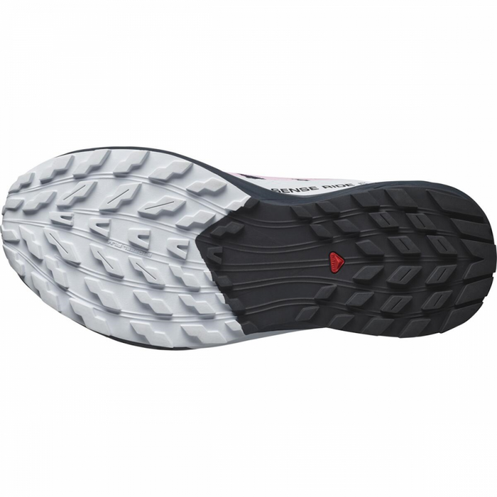 SALOMON SENSE RIDE 5 W trail running shoes - black/grey/pink